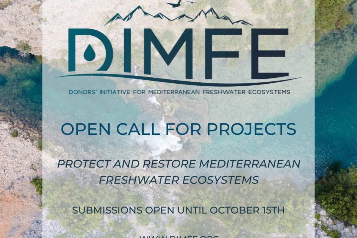 Ouverture de l’Appel à projets 2022 de la Donors’ Initiative for Mediterranean Freshwater Ecosystems