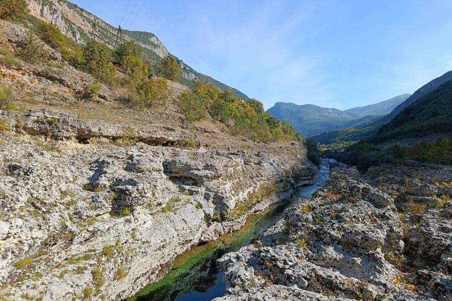 Vers une gestion efficace dans la zone clé de biodiversité du monument naturel du canyon de Cijevna, au Monténégro